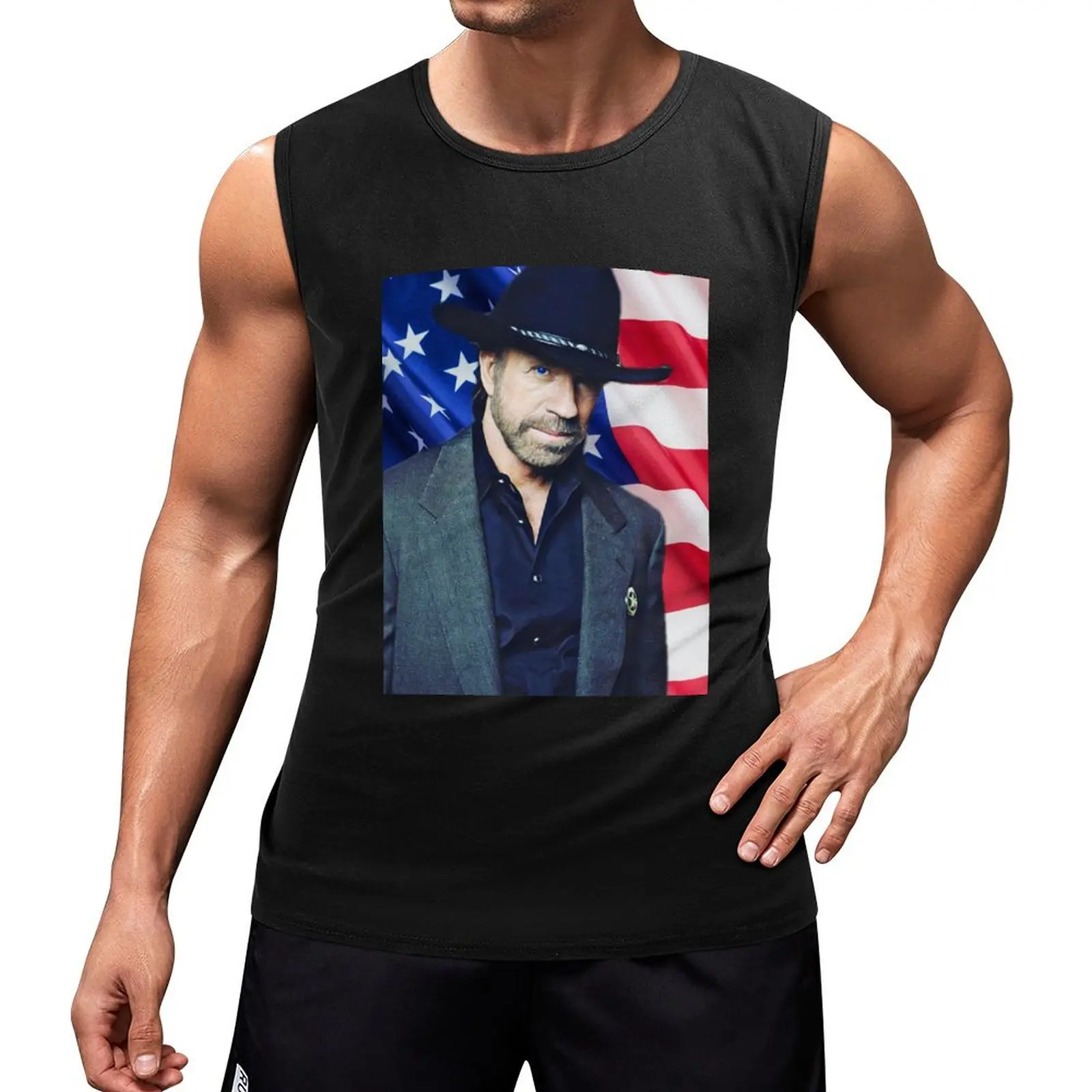 

Chuck Norris Classic Tank Top t-shirt gym man mens clothing