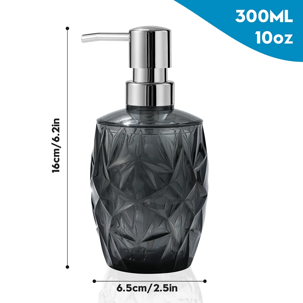 Acrylic hand sanitizer bottle for bathroom lotion bottle kitchen dishwashing liquid hand cream soap dispenser