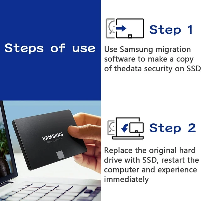 Samsung 870 EVO SATA III SSD 1TB 2.5” Internal Solid State Drive Upgrade PC or Laptop Memory and Storage for IT Pros Creators 2