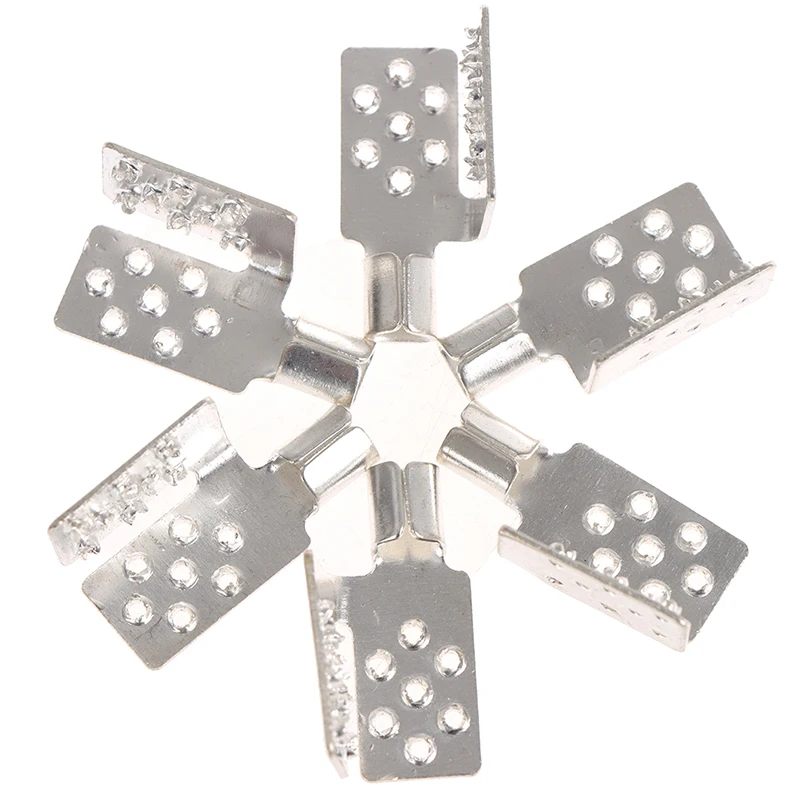 10pcs Underfloor Heating Film Clamps Special Silver Connectors Minco Heat Electric Floor Heating Film Clips Accessories electric underfloor heating