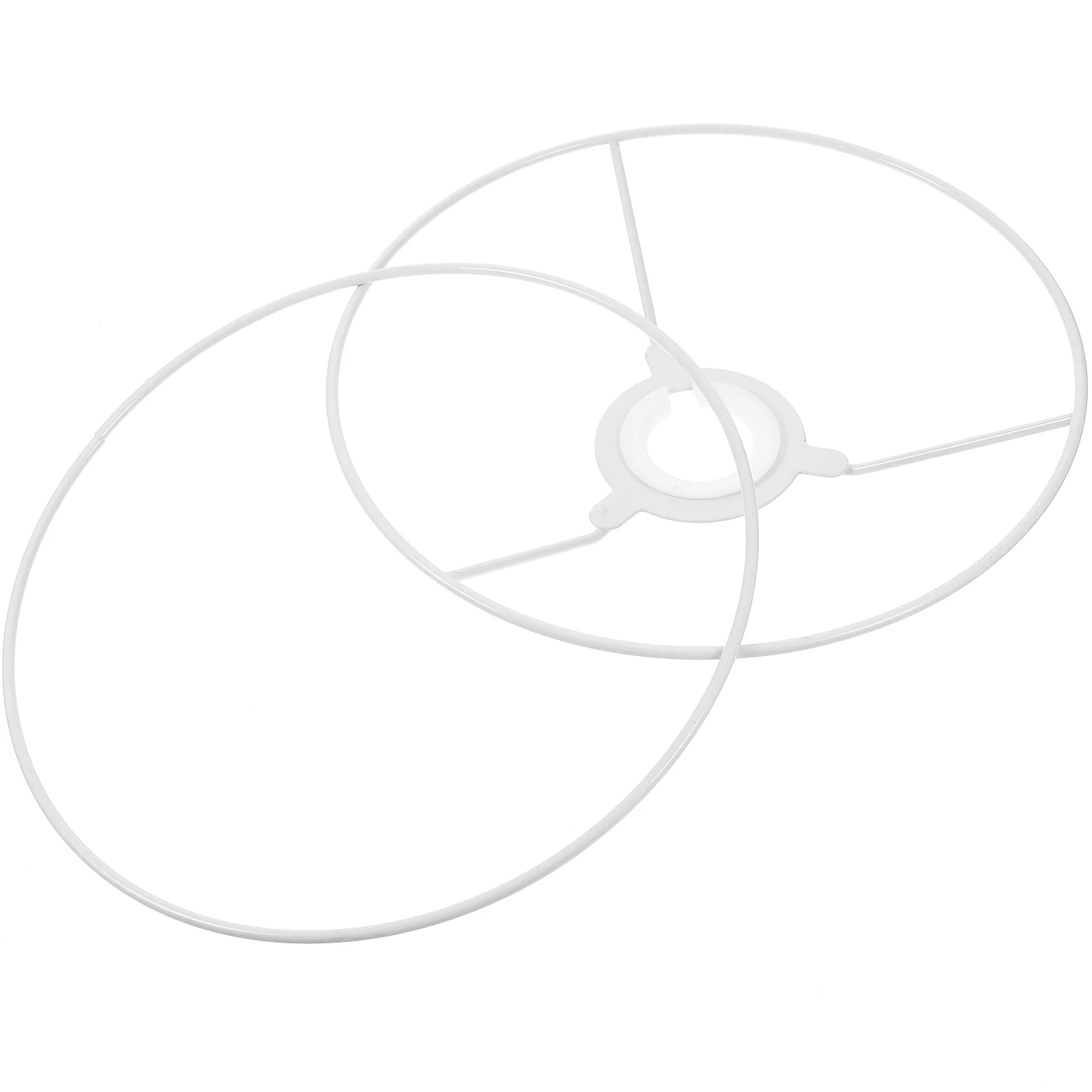 

Light Shades for Table Lamp Lampshade Frame Wire Cover Metal Ring Support Fitter Pendant Rings