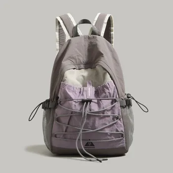 Zaino Minimalista da Donna, Leggero e Resistente, Borsa per Scuola, Escursionismo, Arrampicata, Viaggi e Uso Quotidiano