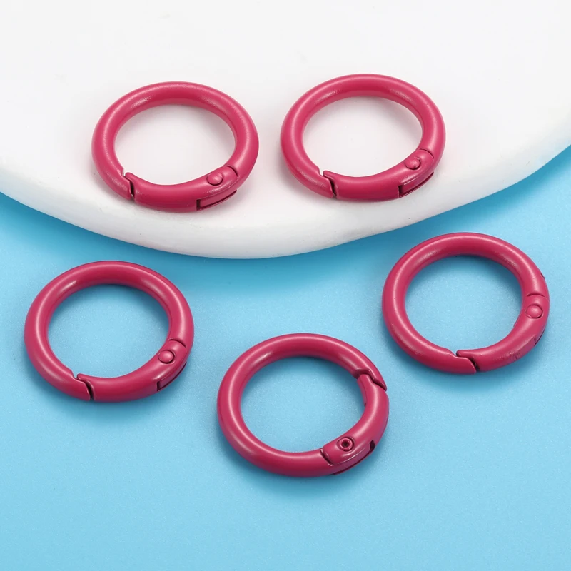 Multi-Colored Alloy Keychain