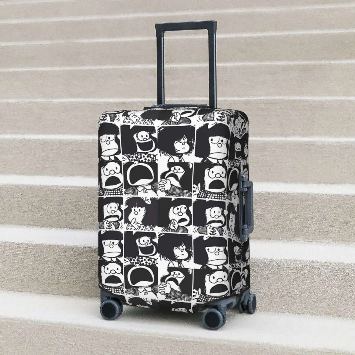 Mafalda Manga Suitcase Cover Travel Protection Accessories