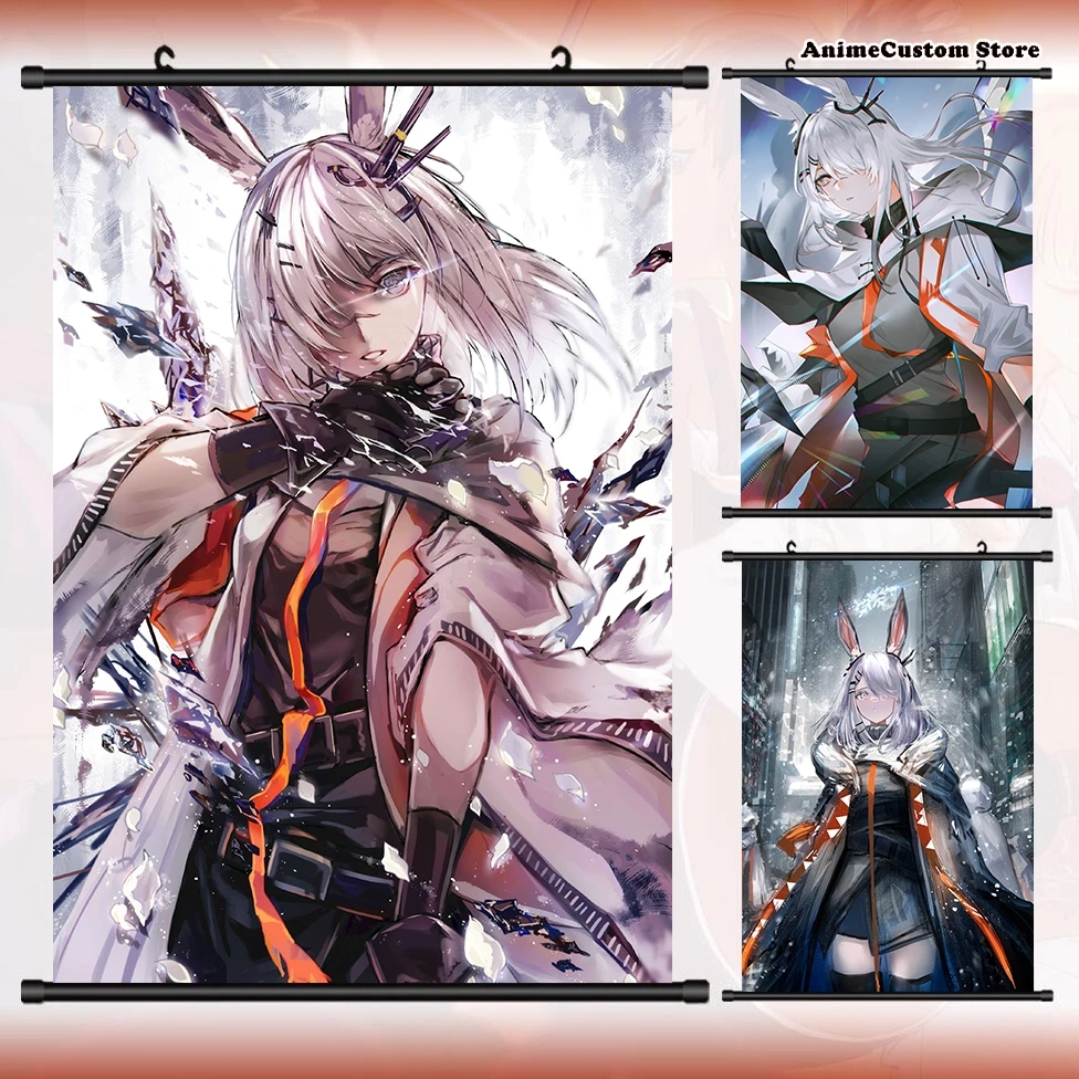 

Game Anime Arknights Frostnova HD Wall Scroll Roll Painting Poster Hanging Picture Poster Home Decor Cosplay Art Gift