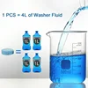100/2pcs Solid Cleaner Motorcycle Windscreen Cleaner Effervescent Tablet Auto Wiper Glass Solid Cleaning Concentrated Tablets 6