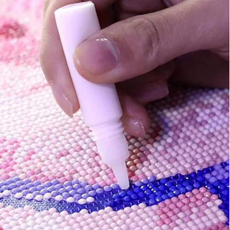 

DIY tool Diamond Painting accessories Round square Sticky drill Glue Non-toxic Bottled Glue Cross Stitch Glue Artwork Painting