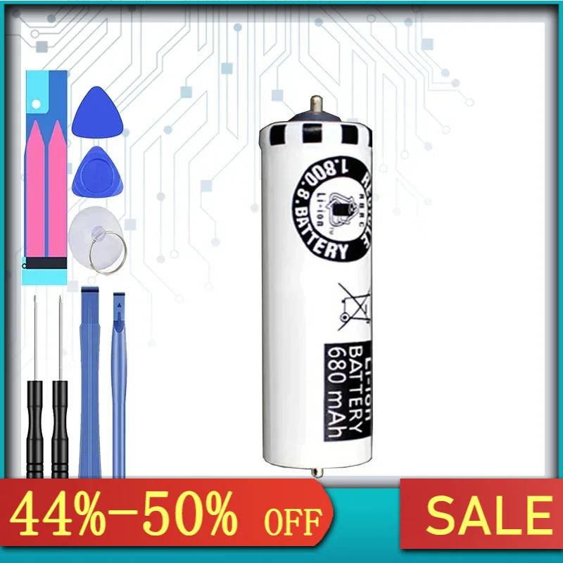 680mAh Replacement Battery for Panasonic Electric Shaver Epilator Massage ES8042 ES8043 ES8044 ES8048 Portable Batteries + NO