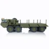 HG 8*8 Chasis 1/12 RC US Military Truck Metal Model 2.4G Radio Servo Motor P801 Gift Toys 4