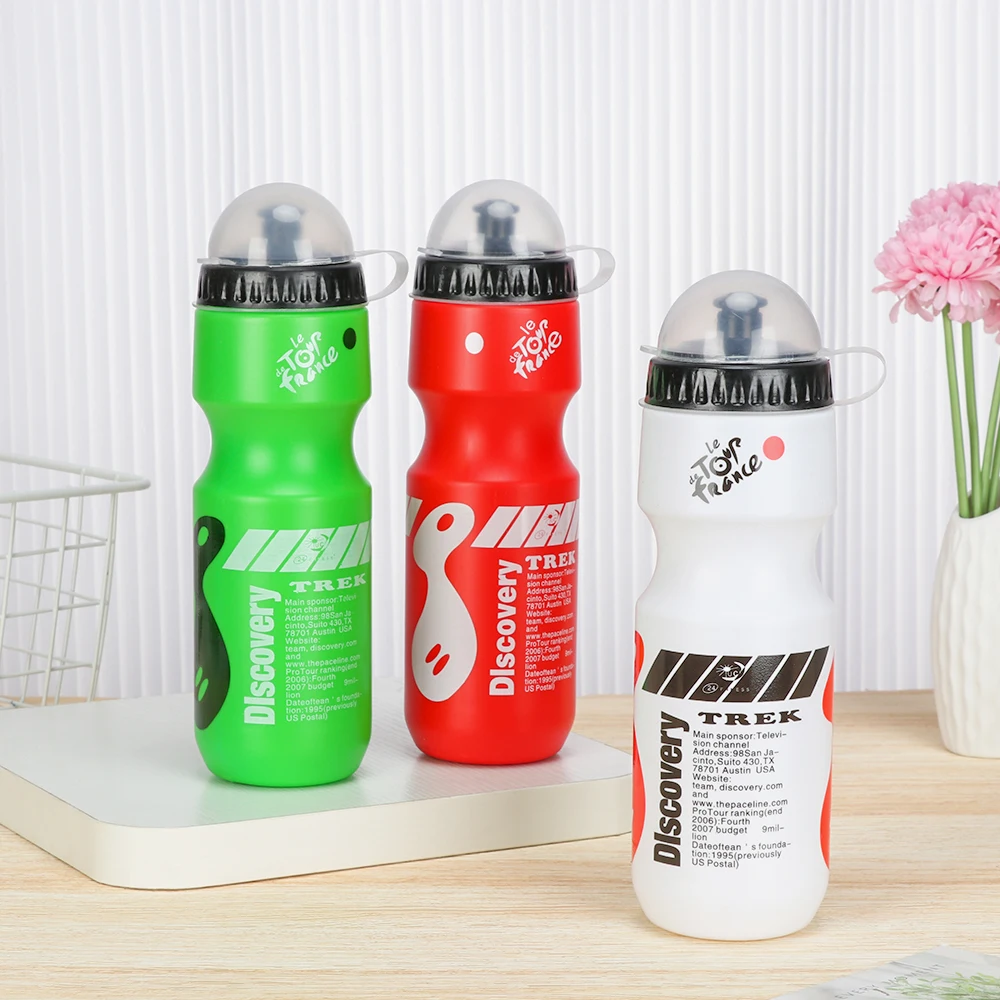 Portable Mountain Bike Bicycle Water Bottle 750ml Essential Outdoor Sport Drink Jug Bike Water Bottle Leak-proof Drinkware