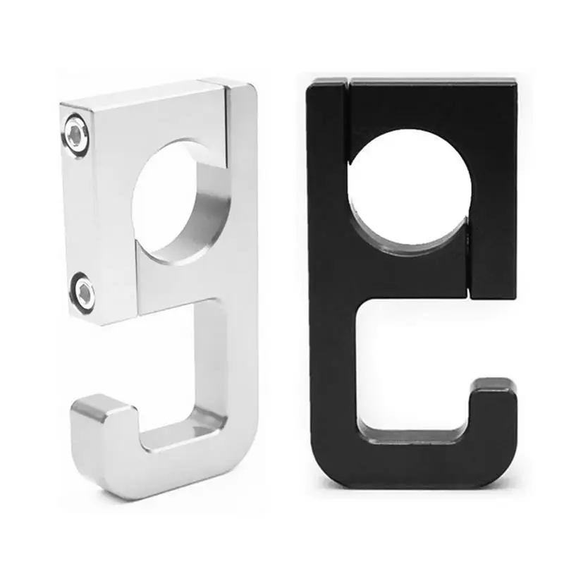 Motorcycle Handlebar Storage Hook Motorcycle Handlebar Hook Scooter Luggage Bag Hanger Helmet Claw Hook Storage Bag Aluminum Holder Electric Vehicles