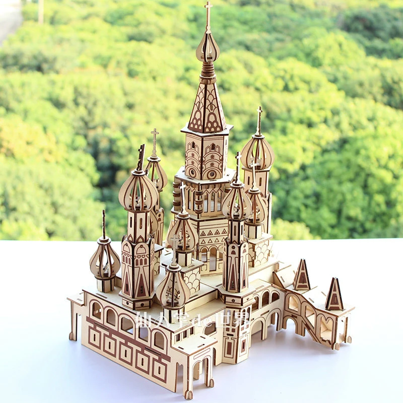３Ｄパズル　聖ワシリイ大聖堂(新品) Amazon | Piececool(ピースクール) 立体パズル 聖ワシリイ大聖堂