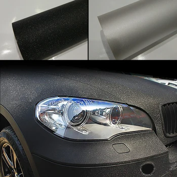 Pellicola per carrozzeria per styling auto Pellicole in vinile lucido con diamanti glitter neri Avvolgere per la carrozzeria dell'auto Adesivo per auto Decorazione automatica Decalcomania per moto