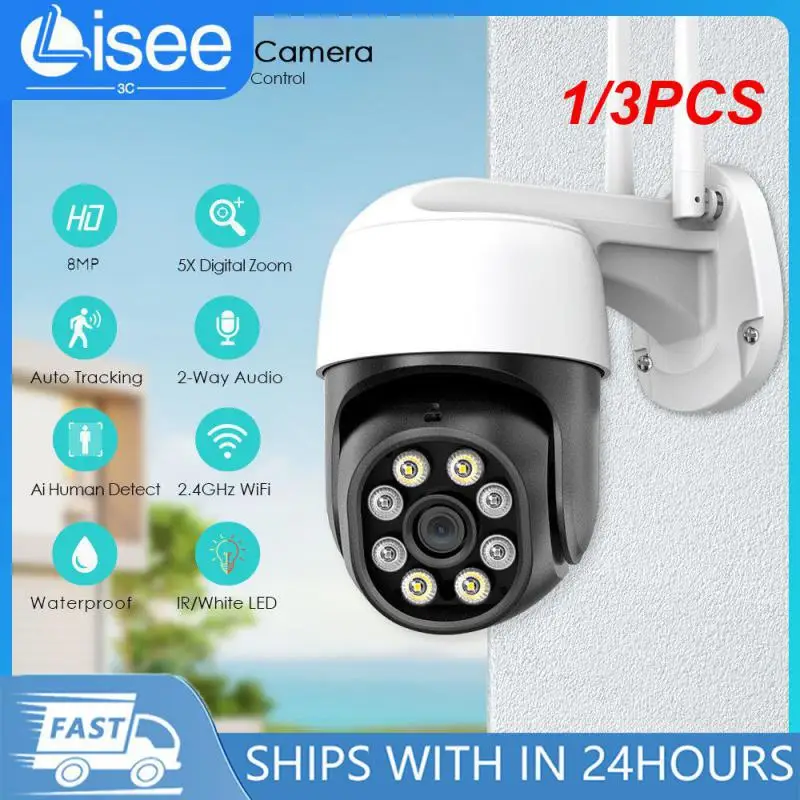 

1/3PCS 8MP Binocular Security Camera Outdoor WiFi PTZ Dual Lens 4MP Surveillance CCTV IP Camera AI Tracking P2P IP66 ICsee
