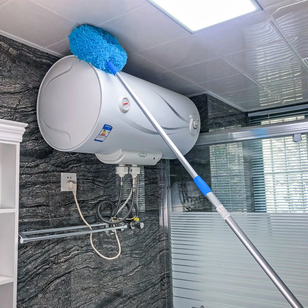 Ceiling Fan Duster with Detachable Head and Extension Pole