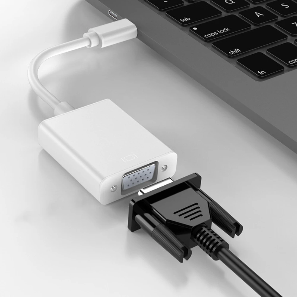 PC Ʈ ƺ  Ｚ  TV ޴ USB C ̺, - USB 3.1-VGA 
