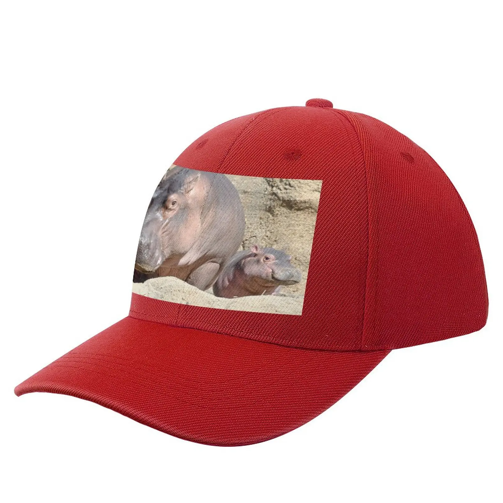 

Hippos Bibi and Fritz at the Cincinnati Zoo Baseball Cap Rugby Luxury Hat Caps For Women Men'S