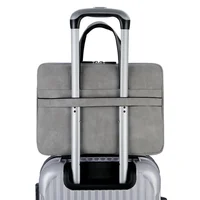 Sac pour ordinateur portable en PU de marque antichoc 13,14,15.6,16 pouces, étui pour sac à main pour femme pour MacBook Air Pro ordinateur portable PC 6