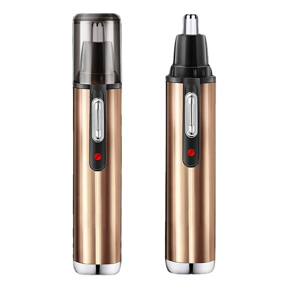 Men's Ear and Nose Hair Trimmer, Rechargeable Eyebrow and Face Nose Hair Trimmer, Shows Easy To Clean