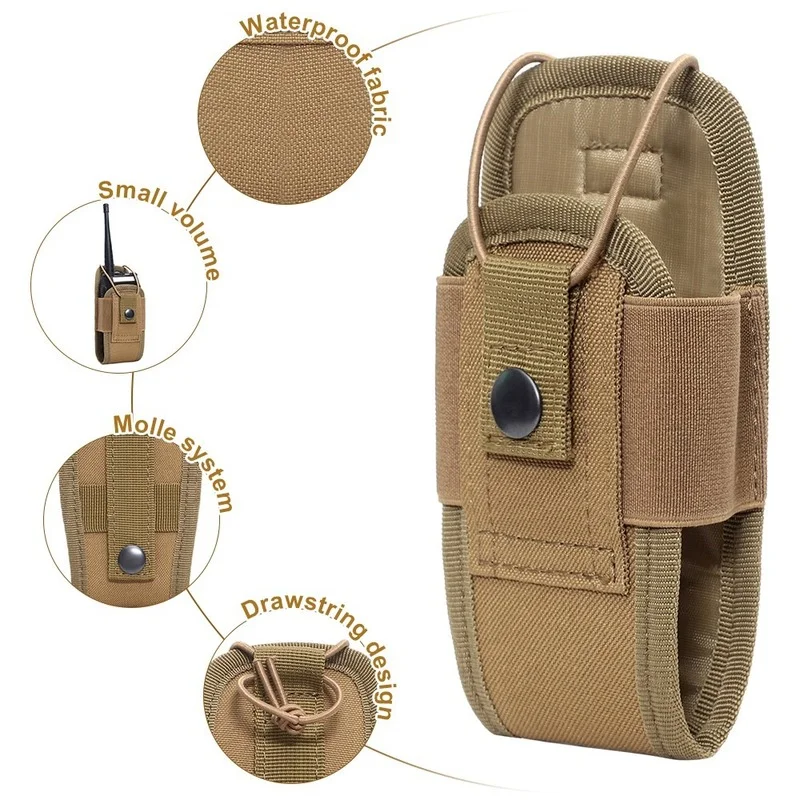 1000D Tactical Molle Radio Walkie Talkie Pouch 2