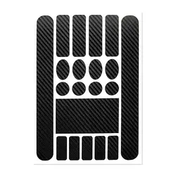 Durable Anti-Scratch Bicycle Frame Protective Film - Rhino Skin Sticker (Carbon)