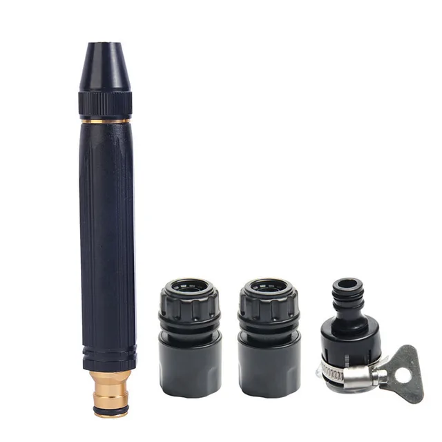 Hordozható, Nagynyomású Autómosó Vízpisztoly, Sprinkler, Hab Víztömlő Fúvóka, Fém Kerti Öntözőszerszám