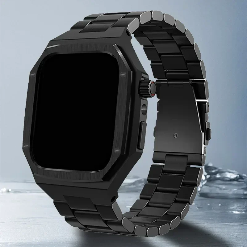 Luxury Stainless Steel Apple Watch Band Modification Kit