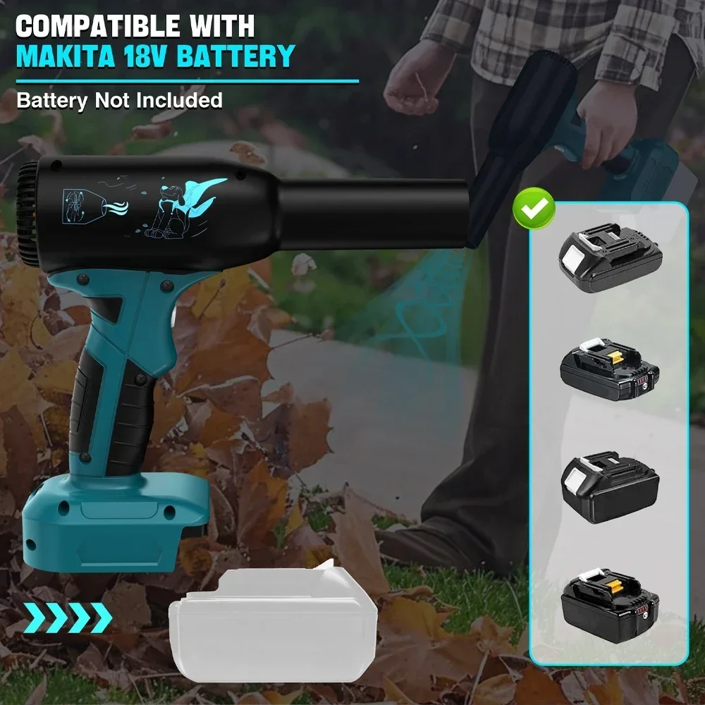 Turbo Air Blower Jet 350W Handheld Powerful Blower