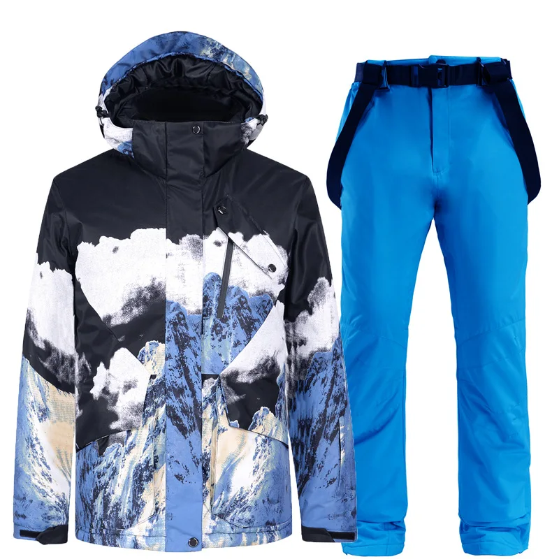 

Waterproof Skiing Suit Sets for Women, Snowboarding Clothes, Windproof Snow Costumes, Jackets, Bibs, Pants,-30 Cheaper, Winter