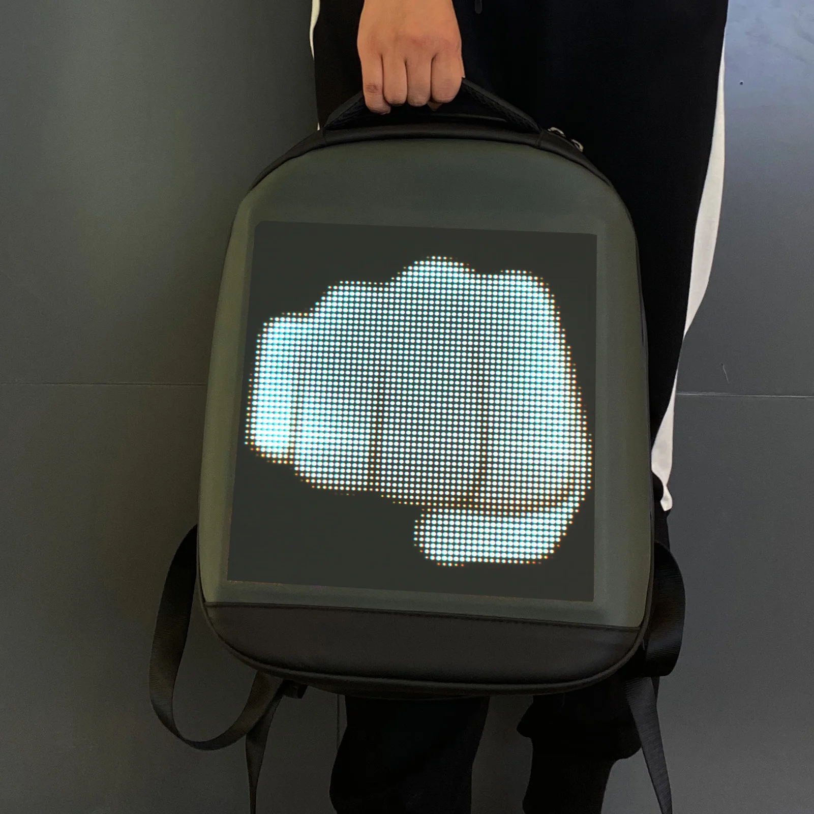 Zaino LED Crelander Per Laptop - Zaino Smart Con Schermo A LED Personalizzabile Per Scuola E Viaggi - Foto 9