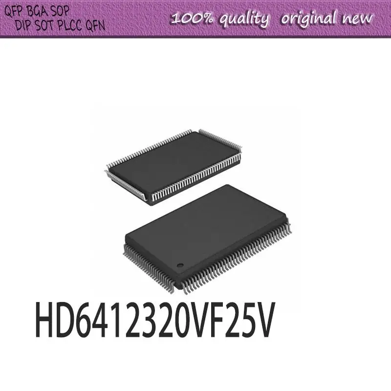 

NEW 1pcs 12320VF25V D6412320VF25V HD6412320VF25V QFP-128