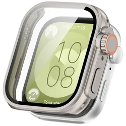 Ultra Case for Huawei Watch Fit - Enhanced Tempered Glass Screen Protector (Starlight)