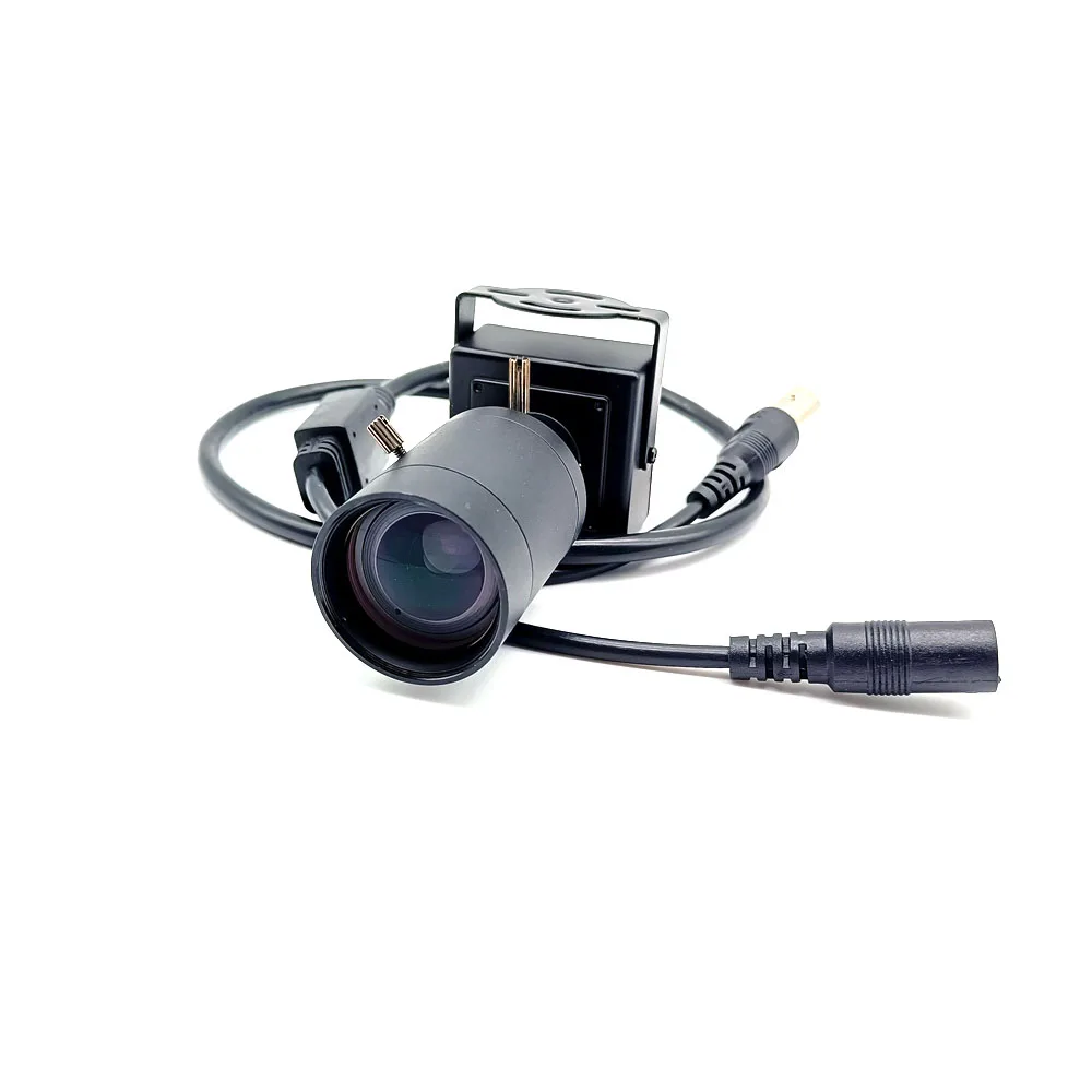 M12 5-50mm Manual Focus Lens 1080P AHD/CVBS Mini Overtaking Camera Analog CCTV 35mm Security Car Mounted OSD Camera 3