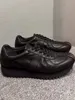 Comfortable Mens Genuine Leather Sneakers Spring Summer Lace Up Spliced Designer Casual Shoes Thick Bottom Jogging Walking Shoes 6