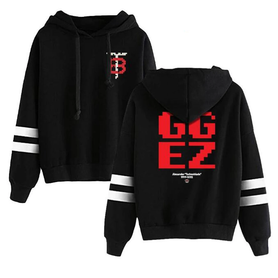 

RIP Technoblade GGEZ Dream Team SMP MCYT Merch Funny Hoodie Hip Hop Graphic Sweatshirts Harajuku Tracksuit Streetwear Clothes