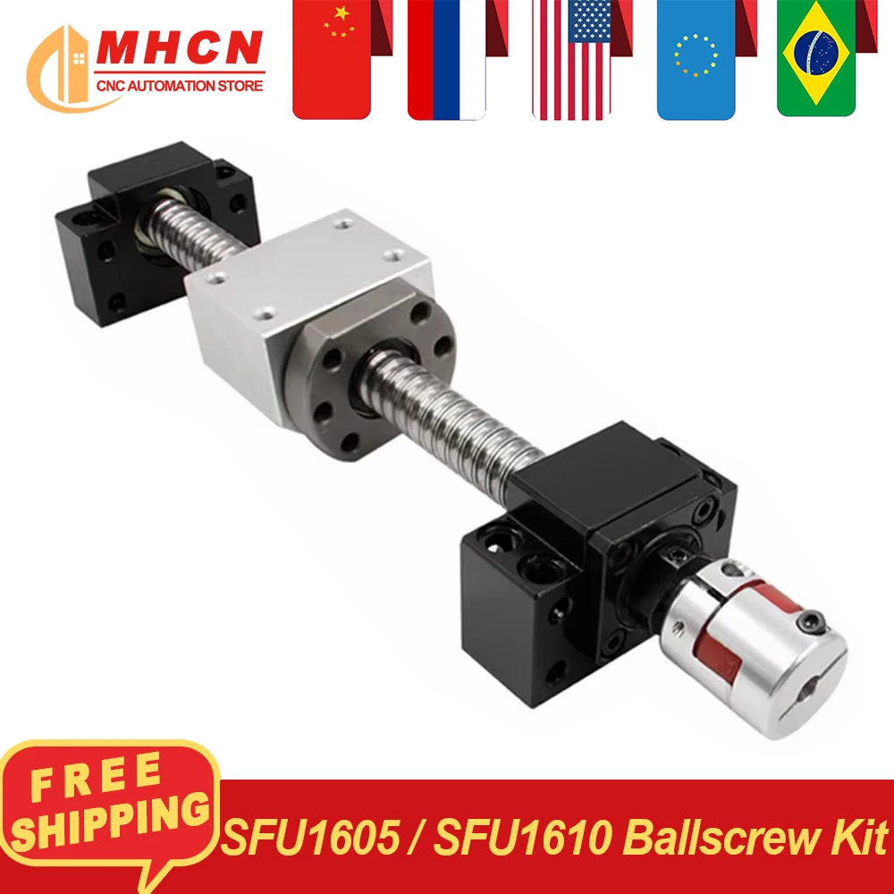 SFU1605 Single Ballnut For Ball Screw - CNC Linear Motion Component, Ballscrew Nut Only (Screw Not Included)