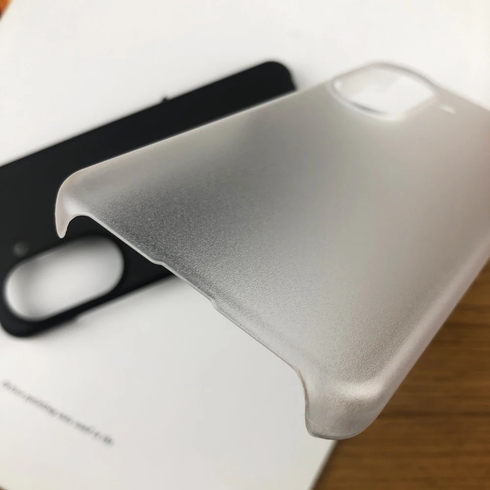 Ultra-Thin Matte Hard Phone Case - Anti-Fingerprint Back Cover