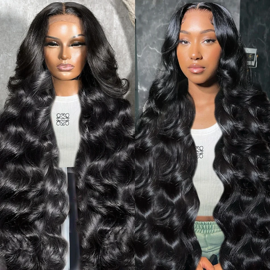 30 40Inch Body Wave 13x4 HD Lace Front Human Hair Wigs Ready to Go Glueless Brazilian 13x6 Lace Frontal Wig For Women Preplucked