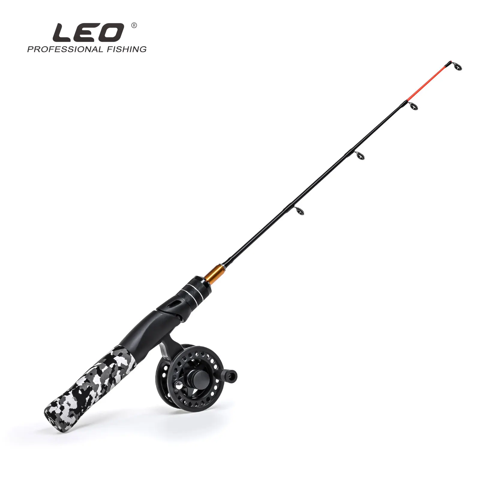 Fishing Poles 58cm Winter Fishing Rod Reel Combos Carbon Spinning Ice  Fishing Rod and Reel Set Beginner Fishing Rod Fishing Tackle Telescopic  Fishing