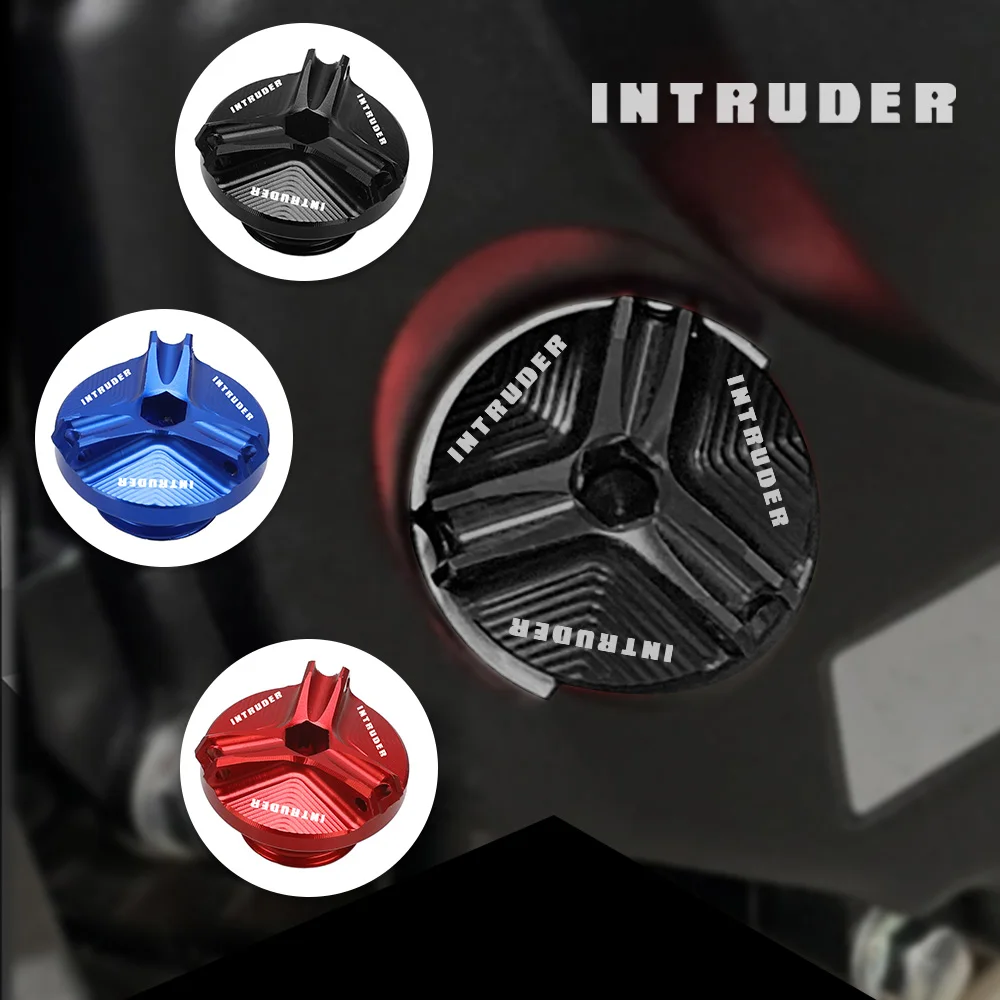 

Motorcycle Accessories CNC Aluminum Parts Engine Plug Cover Oil Filter Cup FOR SUZUKI INTRUDER 800 INTRUDER800 1992-1995 1994