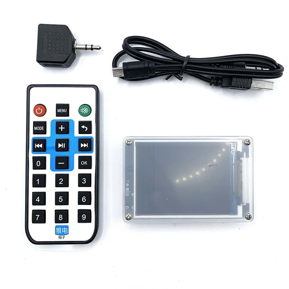 스테레오 오디오 디스플레이 시계, 미니 사이즈, 절묘한 외관, 시간 및 날짜 조..