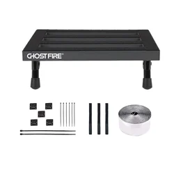 Ghost Fire S Series 34X27cm Ultra Light Guitar Single Holder Pedal Board Portable Effector Pedalboard For Bass Guitar