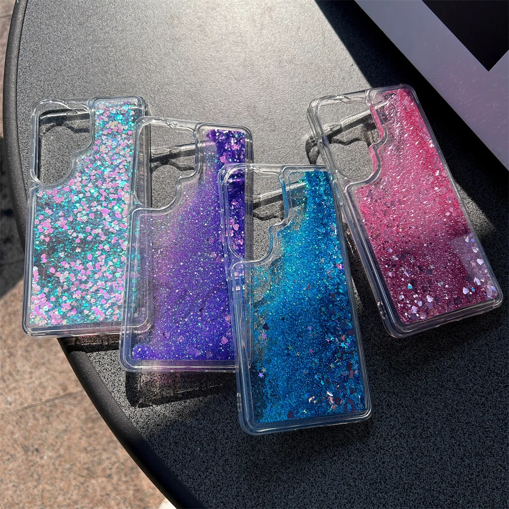 Floating Glitter Liquid Bling Phone Case - Quicksand Dynamic Design