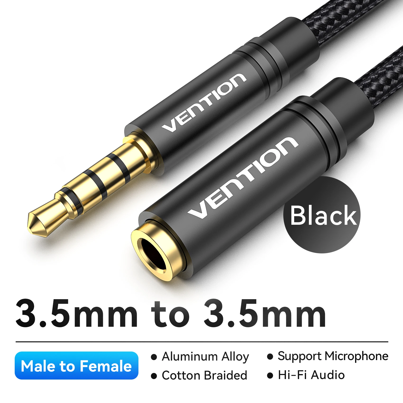 Premium 3.5 mm Aux Extension Cable