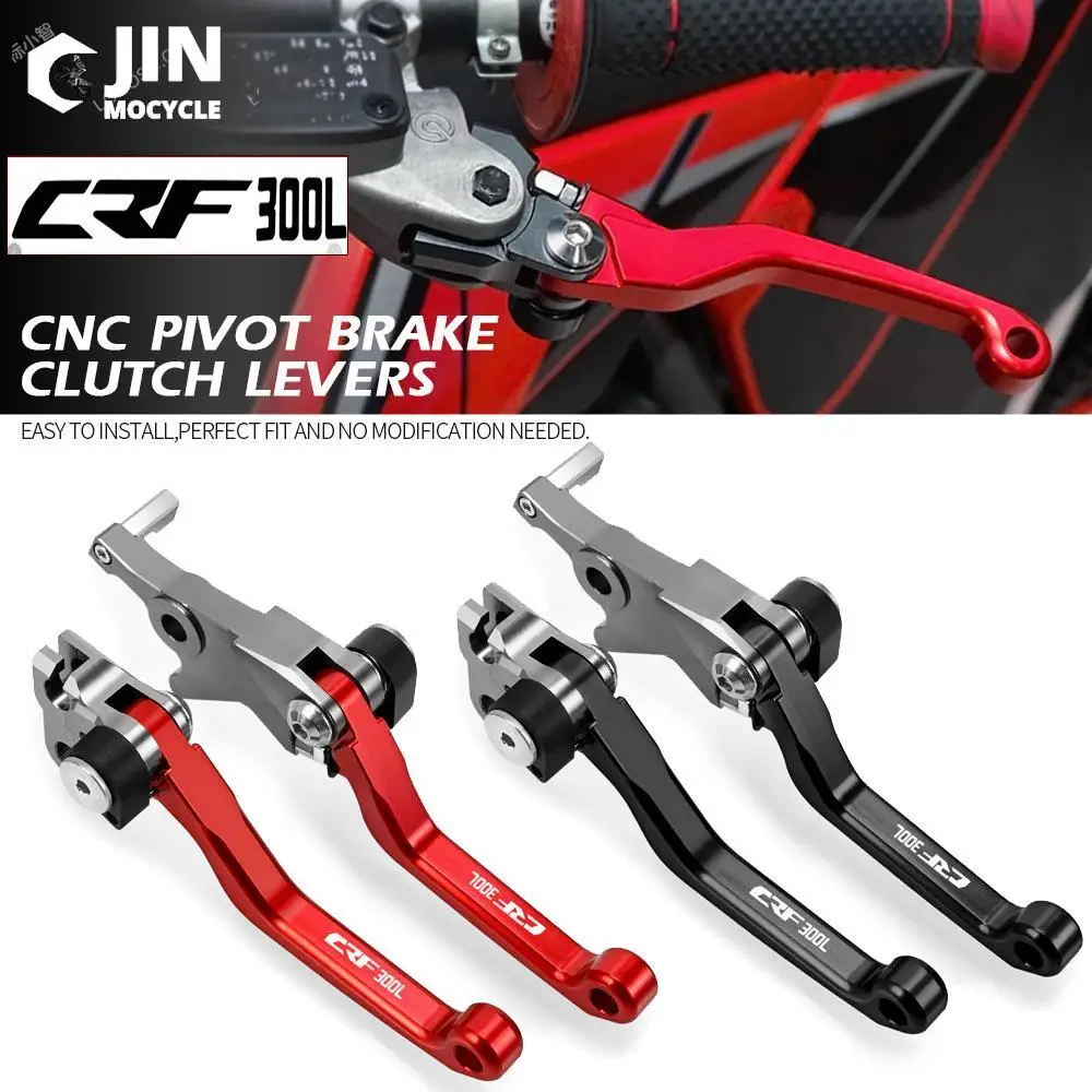 For Honda Crf300L Crf 300L Crf300 L 2021 Motorcoss Pit Dirt Bike Pivot Foldable Brake Clutch Levers With Logo Crf300L