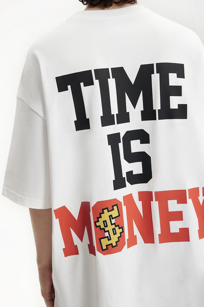 INFLATION Glow-in-the-Dark Doberman Print T-Shirt American Streetwear Loose Fit 100% Cotton Short Sleeve for Men