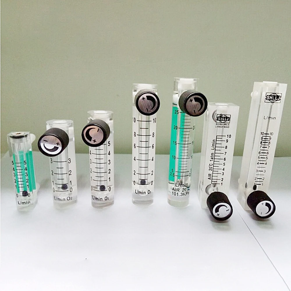 Alle Größen LZQ Gas Luft Sauerstoff Fluss Meter Mit Control Ventil 8mm Schlauch Barb LZQ-(6- 7)