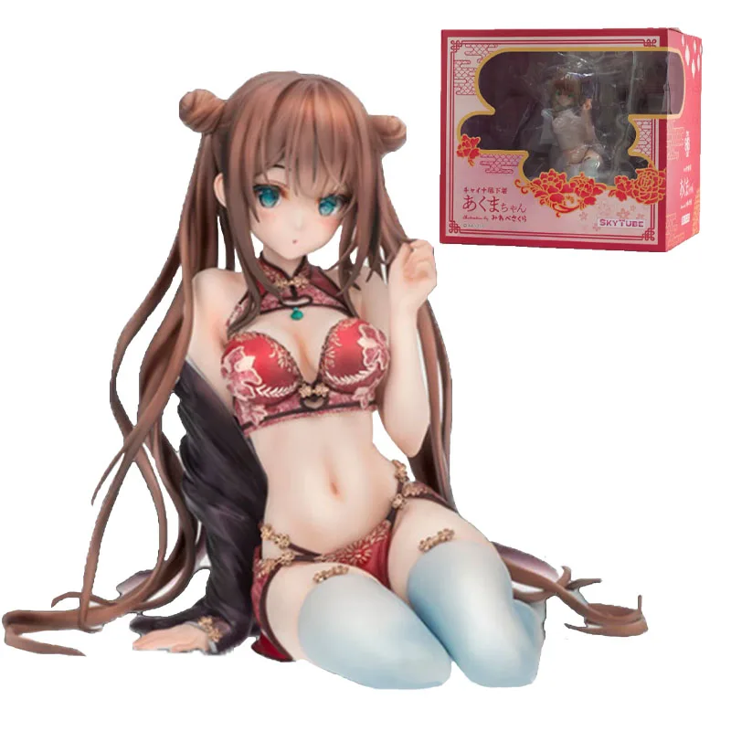 

SkyTube Little Devil Sauce Qipao Style Underwear Anime Figure Model Collecile Action Toys Gifts