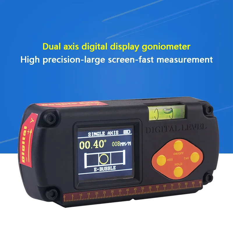 

Level Meter Electronic Digital Display Angle Ruler Xy Magnetic Dual Inclinomet Slope Measurement Decoration Installation YZ