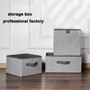 Nonwoven Storage Box Drawer Fabric Storage Boxes Square Lidless Clothes Storage Miscellaneous Organiser 1